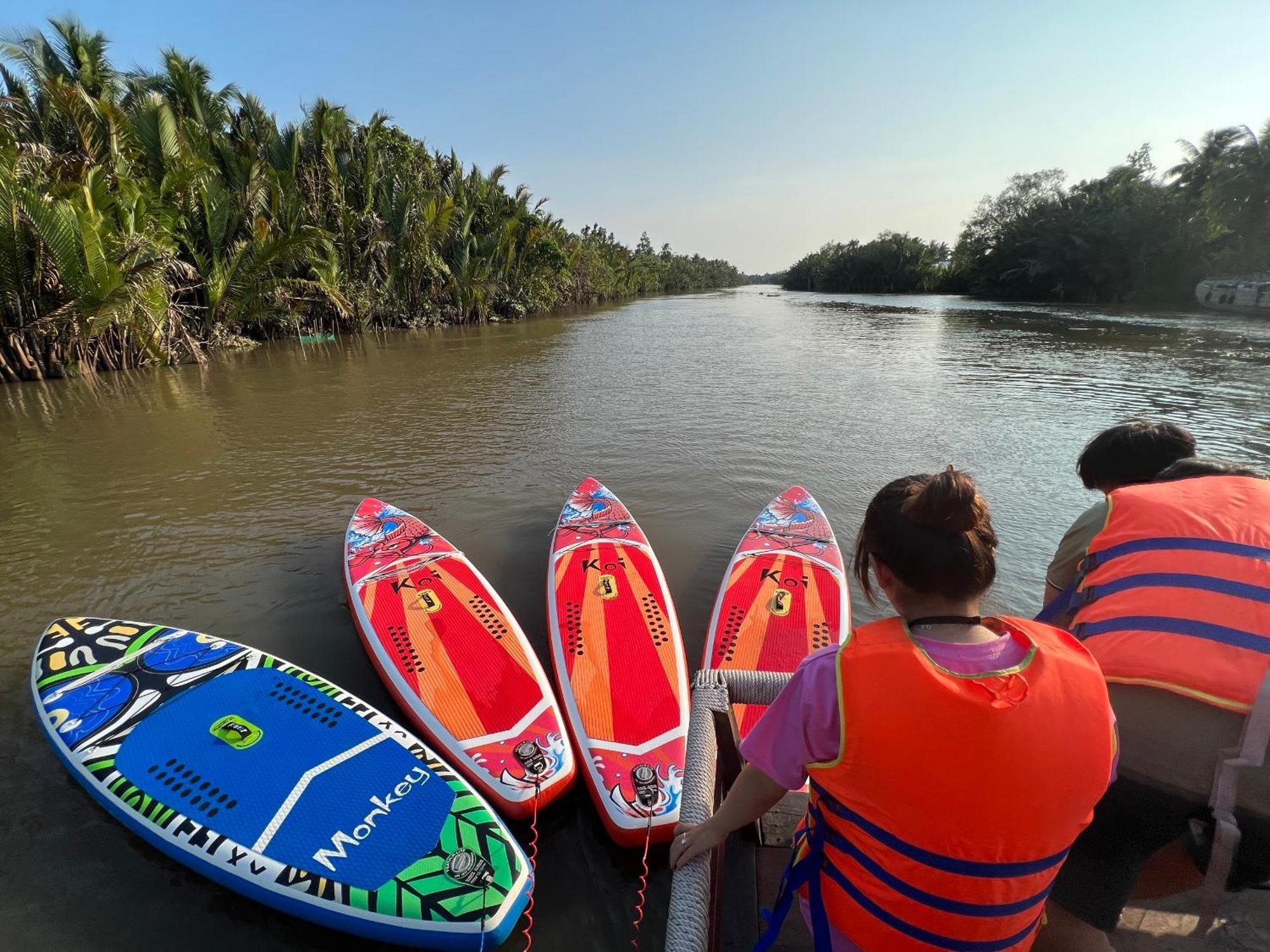 Hide Away Bungalows In Ben Tre City מראה חיצוני תמונה