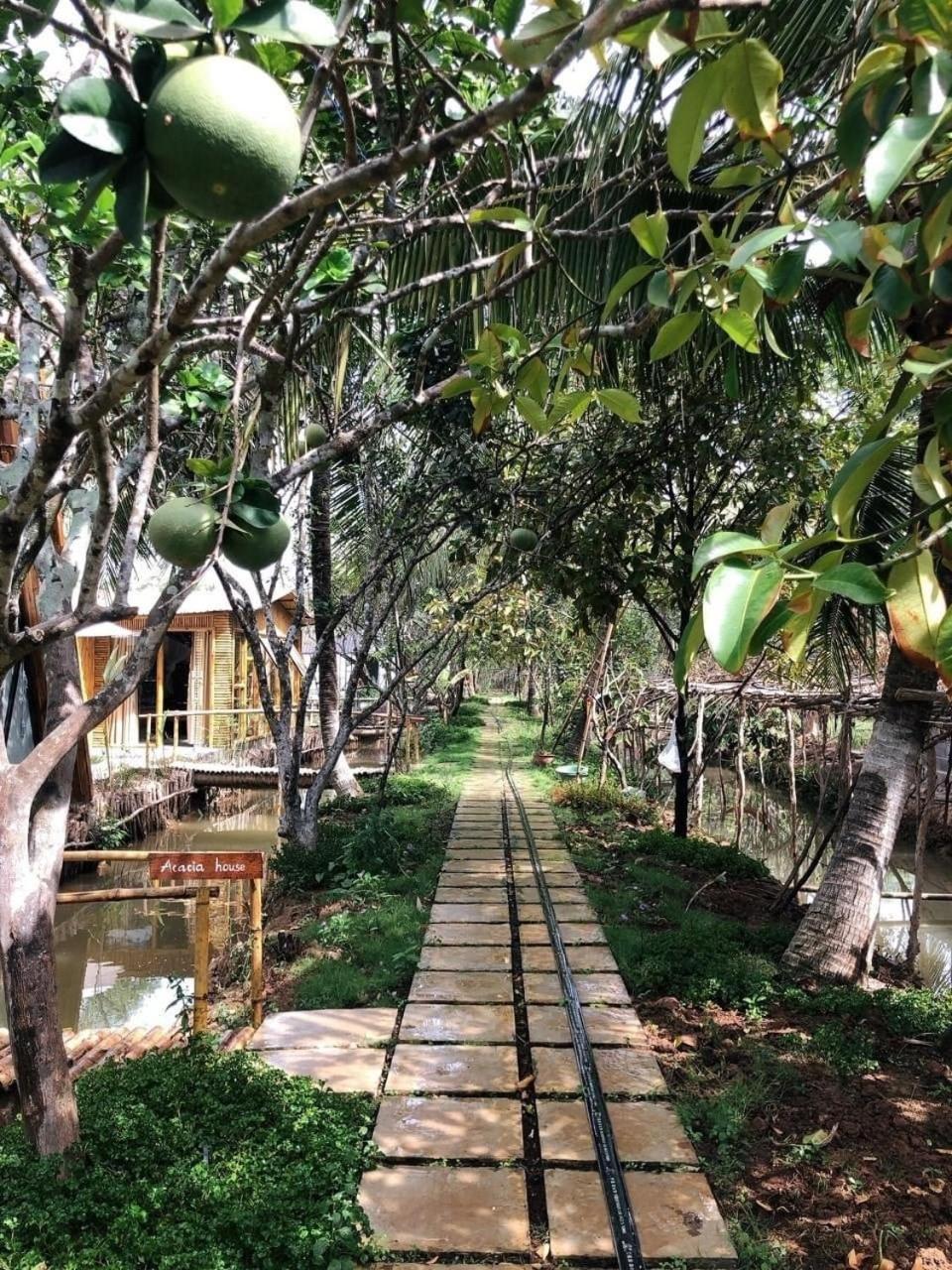 Hide Away Bungalows In Ben Tre City מראה חיצוני תמונה